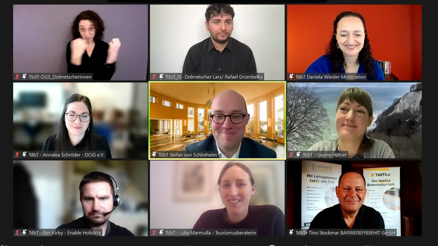 B frei tourismus screen