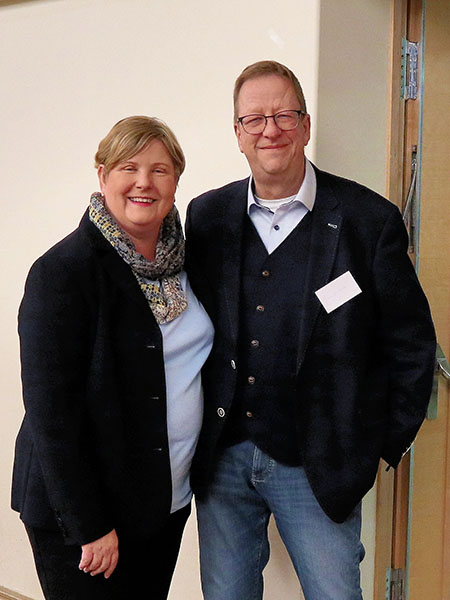 Claudia Middendorf mit Ehemann