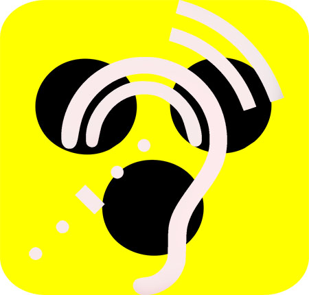 Symbolüberlagerung taub und blind 