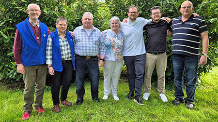 Gruppenbild des neuen Vorstands